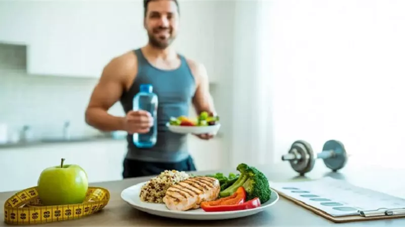 النظام الغذائي المتوازن للرجل الرياضي .. مفتاح الأداء والطاقة