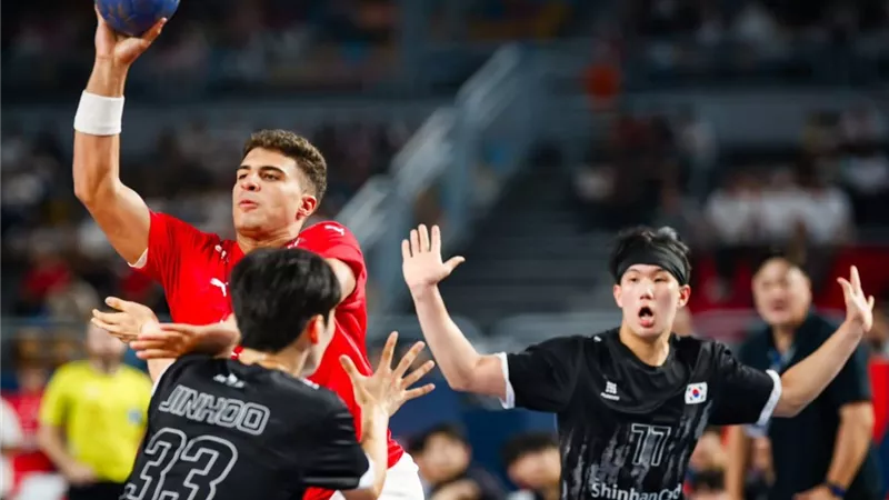 منتخب اليد يكتسح كوريا الجنوبية في افتتاح بطولة العالم تحت 19 عاما