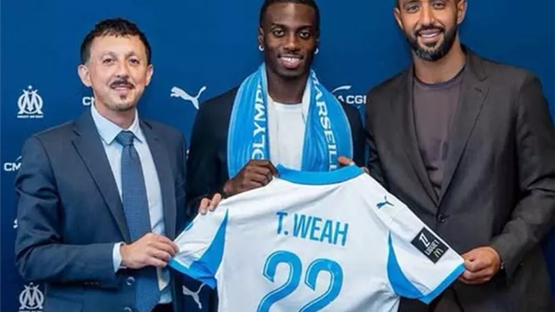 رسميا .. نجل جورج وياه ينضم رسميا الى مارسيليا مقابل مليون يورو