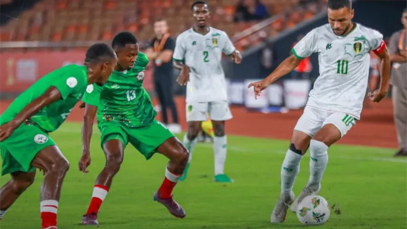 بهدف فى الوقت القاتل .. موريتانيا تسقط أمام تنزانيا بأمم أفريقيا