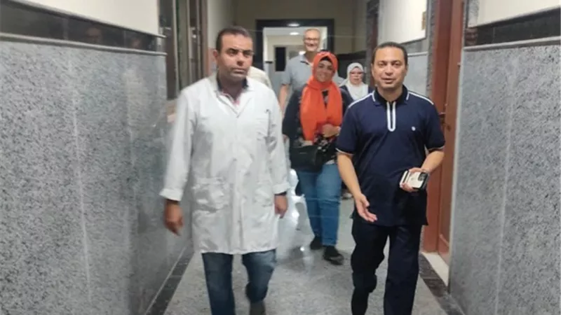 وكيل الصحة بدمياط يتابع إستعدادات تشغيل مستشفى رأس البر المركزي