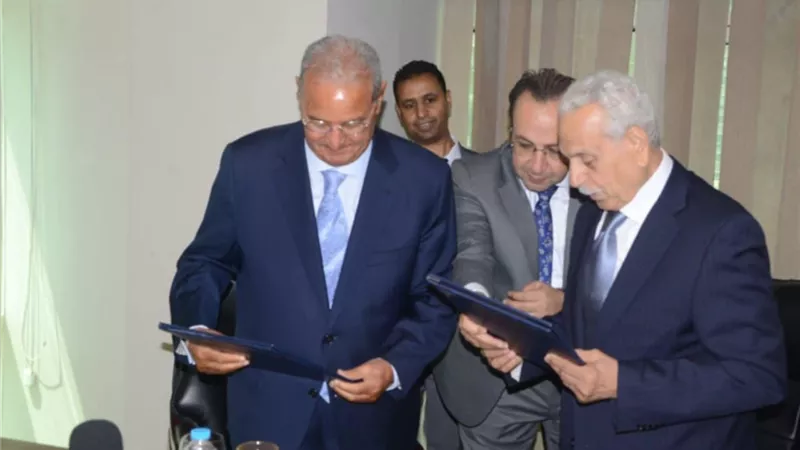 المحكمة العربية للتحكيم توقع بروتوكولات تعاون مع المعهد المصرفي المصري