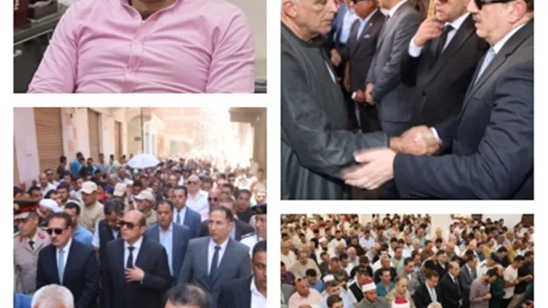 المنوفية تودع رئيس مباحث الشهداء في جنازة مهيبة بـ