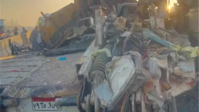 محافظ سوهاج ينعي ضحايا حادث طريق الكريمات