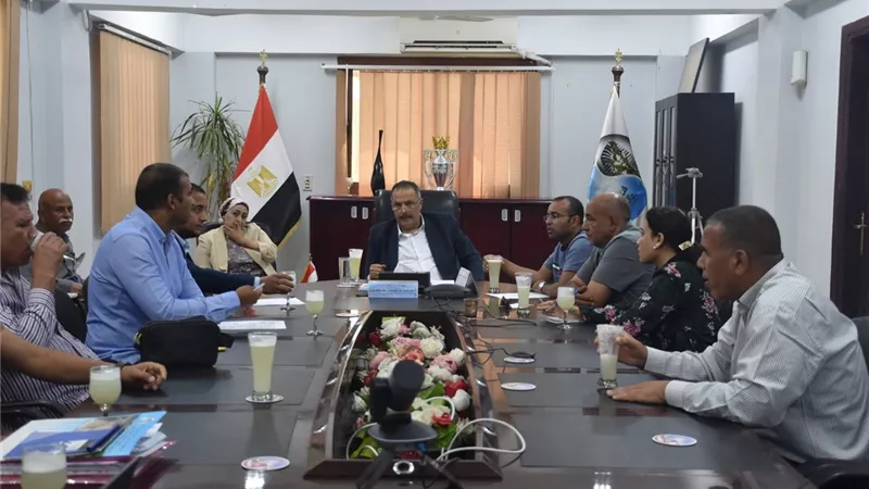 مياه الأقصر تستعد لإستلام مشروعات تنموية بإدارة مياه