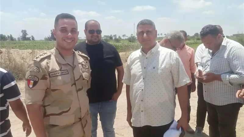 تسليم ارض تل ابوالجدور للبدء في انشاء المستشفى المركزى