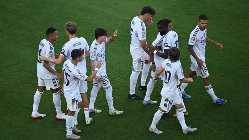 ريال مدريد يهزم ليجانيس برباعية وديا