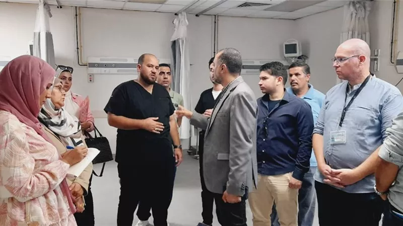 وكيل صحة شمال سيناء يتفقد مستشفى نخل المركزي