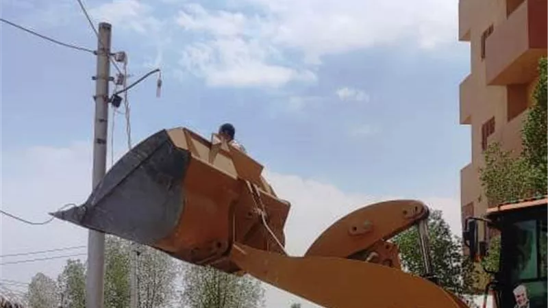 تكثيف جهود إزالة التعديات على أراضى أملاك الدولة فى أسوان