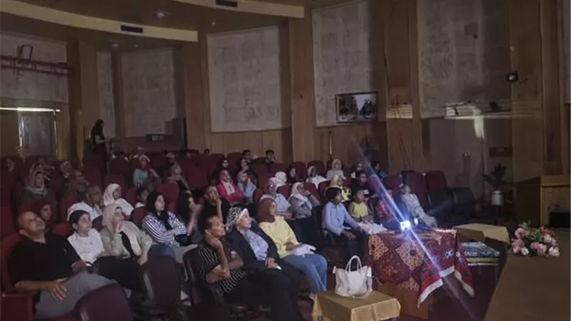 فعاليات فنية في نادي سينما مكتبة مصر بالإسماعيلية..صور