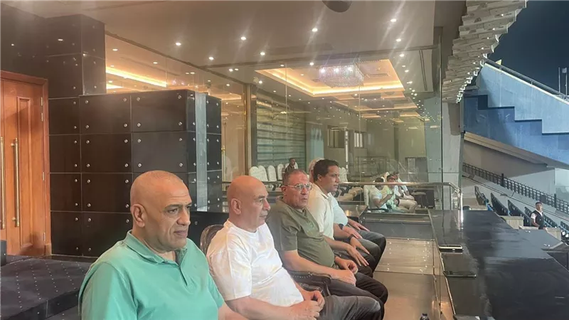 جهاز الفراعنة يحضر مباراة البنك الأهلي وغزل المحلة