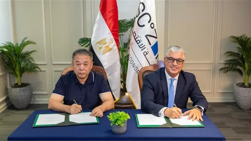 باستثمارات 22.6مليون دولار.. توقيع عقد إنشاء مصنع منسوجات بالقنطرة غرب