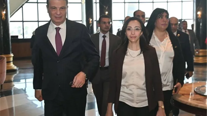 محافظ البحيرة تستقبل وزير الزراعة ونائب رئيس الهيئة الهندسية