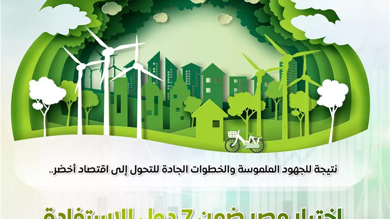 اختيار مصر ضمن 7 دول في برنامج صندوق الاستثمار في المناخ