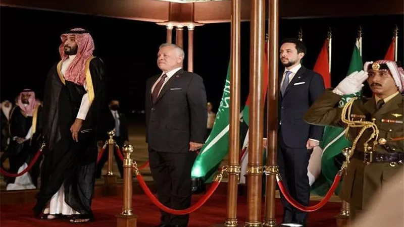 ملك الاردن يتوجه إلى السعودية في زيارة يلتقي خلالها محمد بن سلمان