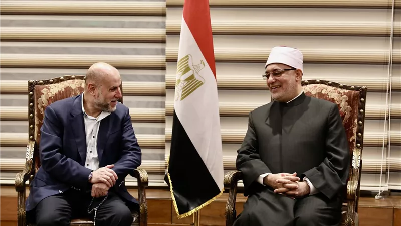 المفتي يستقبل قاضي قضاة فلسطين ومفتيي أذربيجان ولبنان