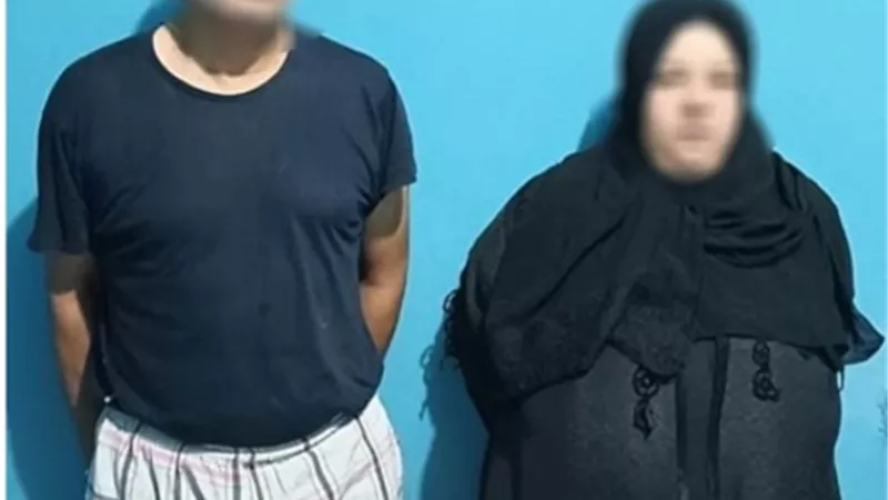 المستأجر ومراته يتعديان بالضرب على مالكة المحل