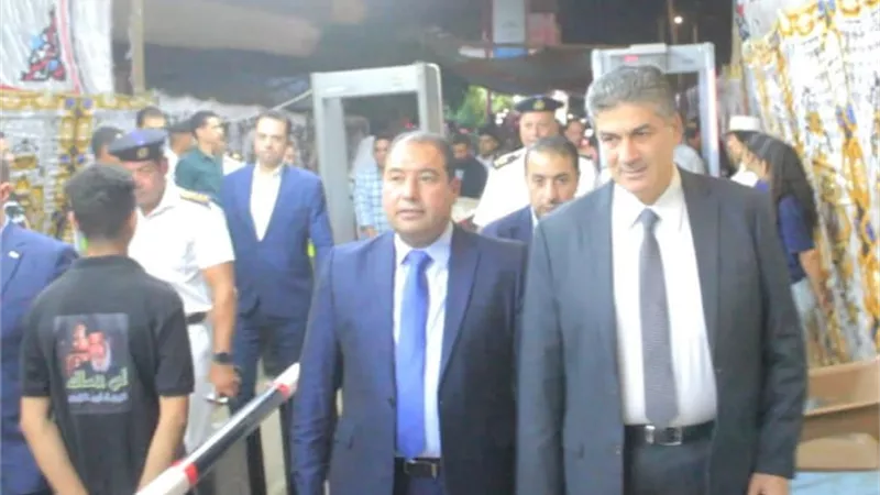 مدير أمن القليوبية يتفقد تأمين احتفالات مولد العذراء بمسطرد