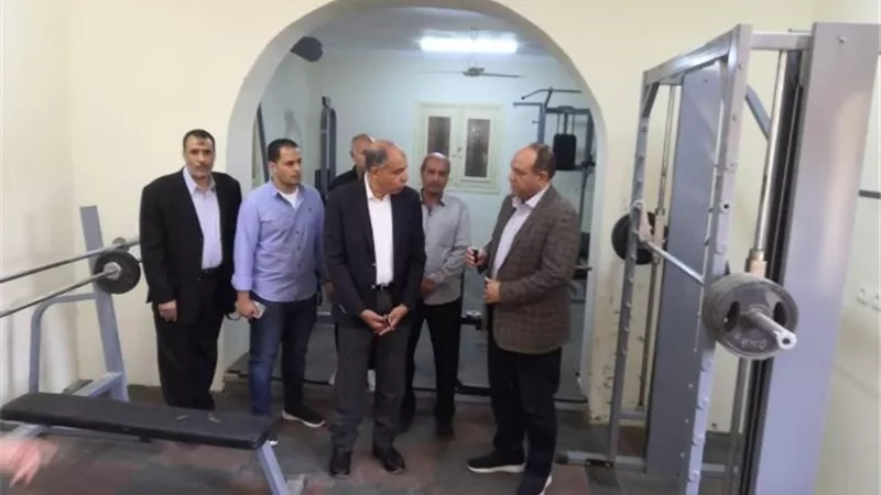 متابعات ميدانية لنسب تنفيذ أعمال إنشاء مراكز الشباب بالمنيا