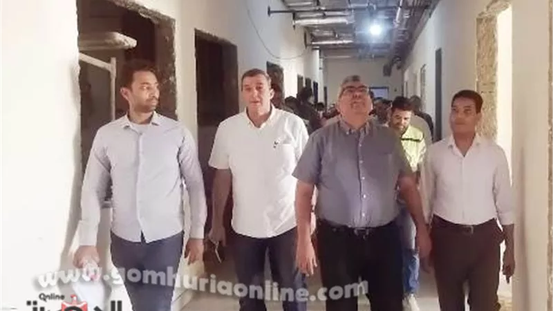 مساعد وزير الصحة يتفقد المنشآت الصحية بالقرنة غرب الأقصر
