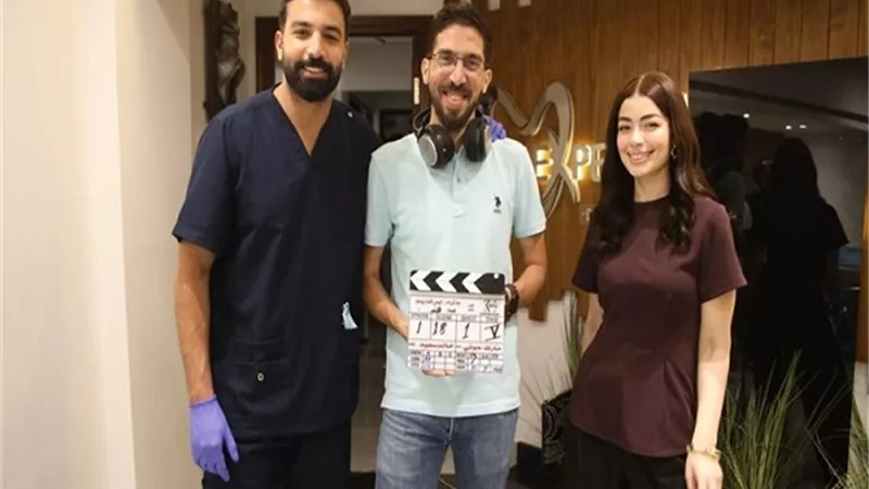 ليلى زاهر زوجة حازم ايهاب فى حكاية 