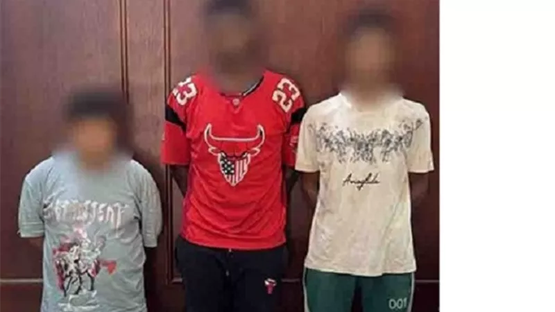 ضبط 3 أشخاص استولوا على هاتف محمول طالب بالإكراه فى الجيزة