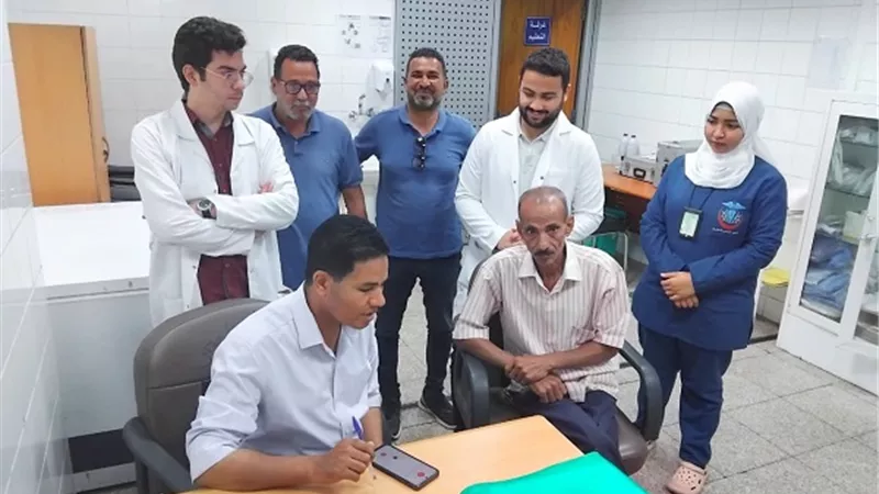 وكيل وزارة الصحة يتفقد مقر الحجر الصحى بمطار الأقصر