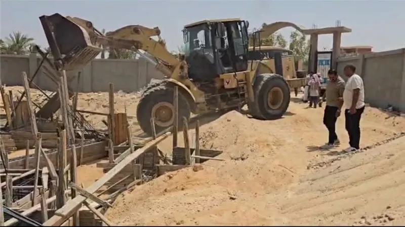 جهاز سفنكس الجديدة يشن حملة كبرى على جميع مخالفات البناء