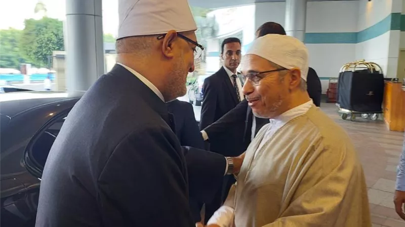 مفتي الجمهورية يودع الوفود المشاركة في المؤتمر العالمي للإفتاء