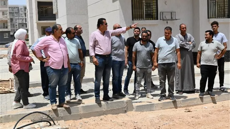 بيان مهم من جهاز العاشر بخصوص أهم المشروعات السكنية فى المدينة.. صور