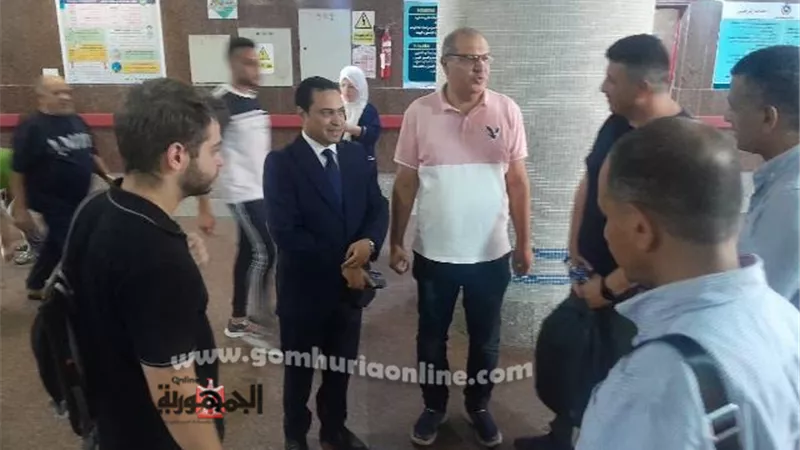 وكيل الصحة بدمياط يفاجئ المستشفى العام ويشيد بالخدمات المقدمة