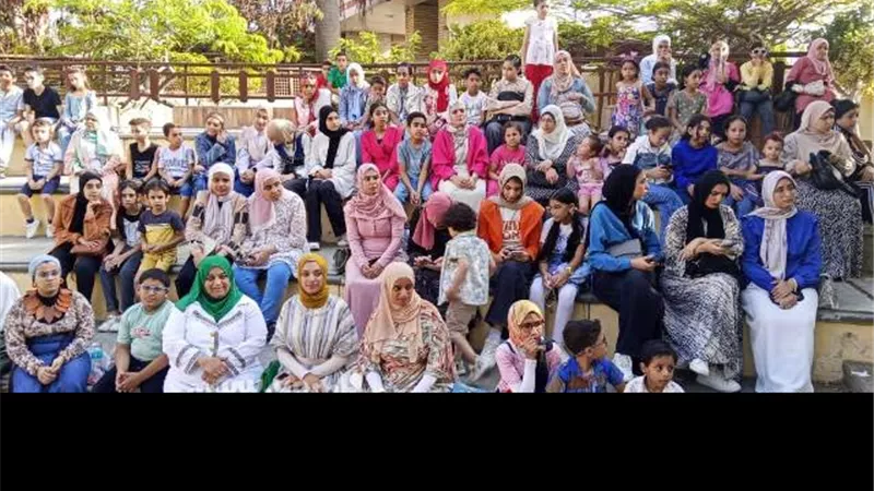 مكتبة مصر العامة بدمياط تحتضن فاعلية ترفيهية