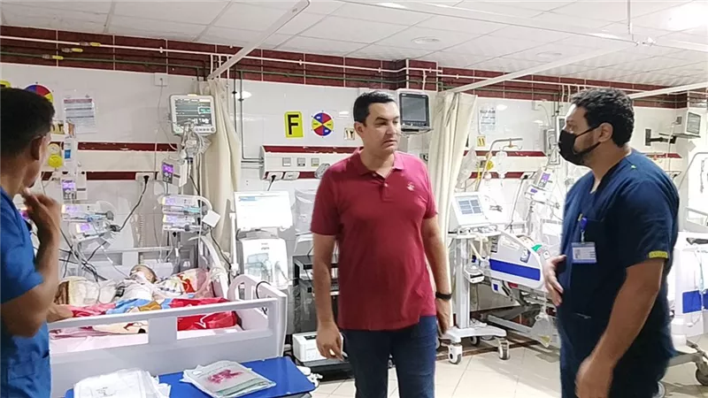 وكيل صحة البحيرة يتفقد الأطفال التخصصي بأبوحمص