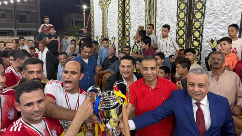اختتام الدورة الصيفية لكرة القدم بمركز شباب كفر تصفا بالقليوبية