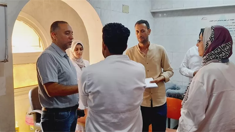وكيل صحة شمال سيناء:مستمرون في تحسين جودة الرعاية الصحية