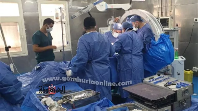 إنقاذ سيدة شابة حامل من إرتفاع بضغط المخ بمستشفى دمياط العام