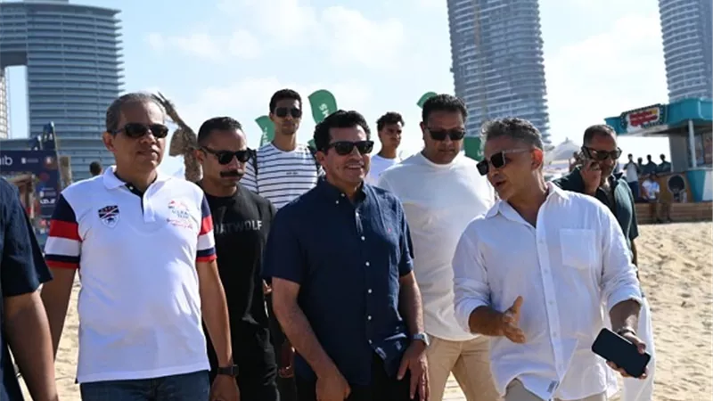 وزير الرياضة يطلق ماراثون العلمين الدولي في أجواء احتفالية ضمن فعاليات 
