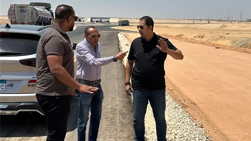 جهاز سفنكس الجديدة يوجه بتكثيف العمل للانتهاء من أعمال المشروعات