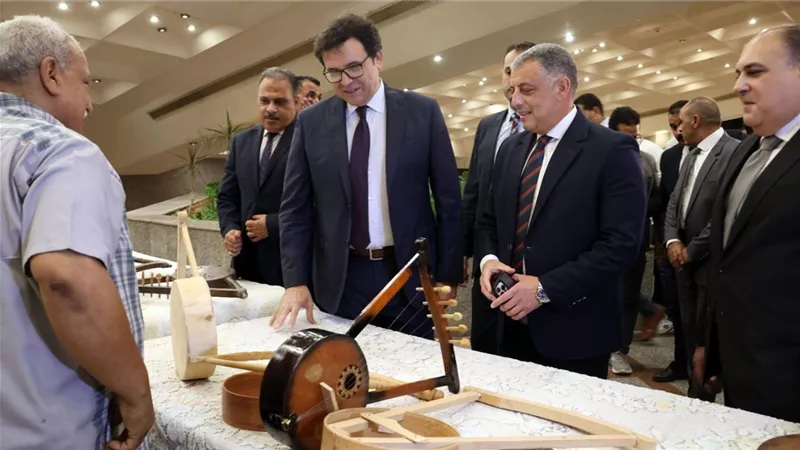 وزير الثقافة يفتتح ملتقى السمسمية بالإسماعيلية..صور