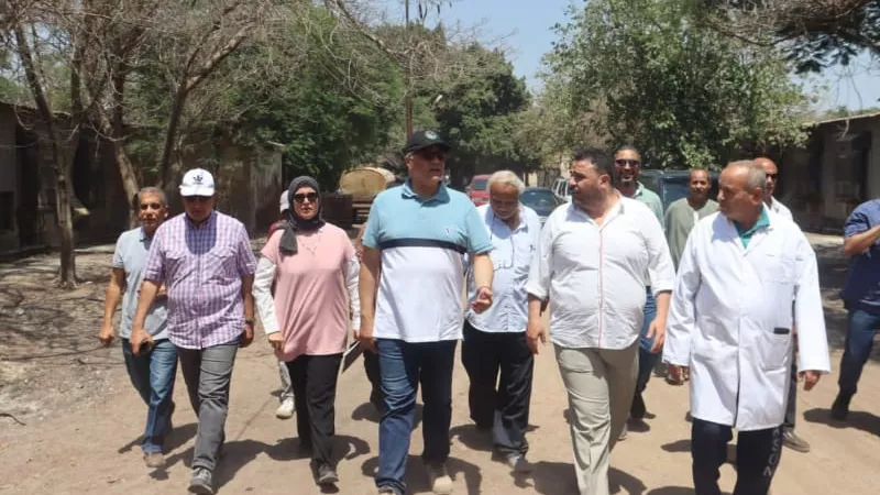 محافظ القليوبية يتابع إعادة تشغيل مشروع 