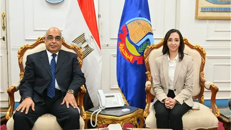 محافظ البحيرة تستقبل وزير العدل