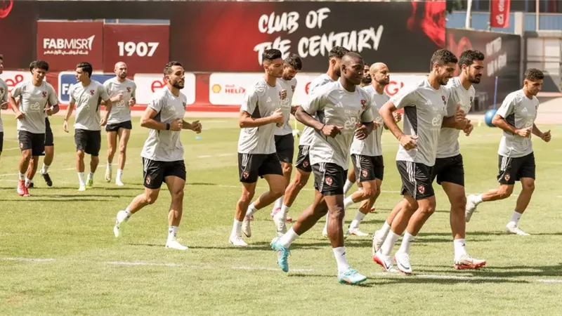 مران الأهلي.. الفريق يواصل الاستعداد للمحلة في الدوري