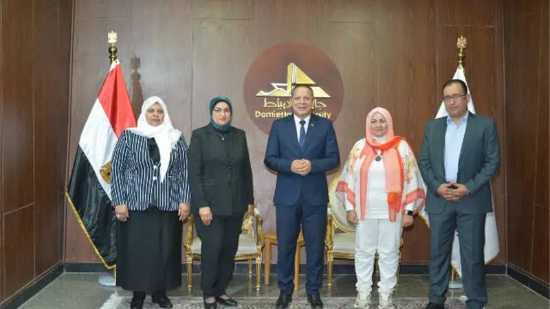 وكيل جديد للفنون التطبيقية بجامعة دمياط لشئون الدراسات العليا