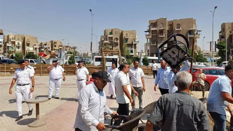 تنفيذ 125 قرار غلق وتشميع و73 إزالة لمخالفات بالحي الأول والثاني وحى الشباب بالعبور