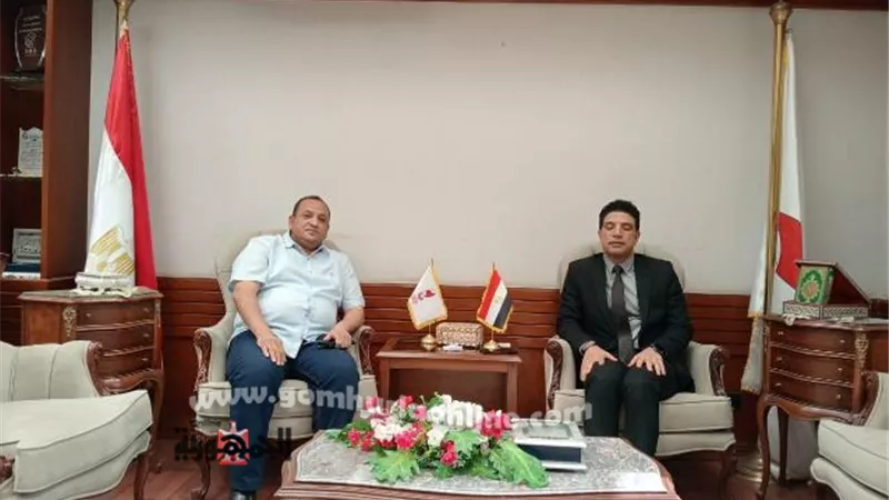 نائب محافظ سوهاج يستقبل رئيس جهاز مدينة سوهاج الجديدة