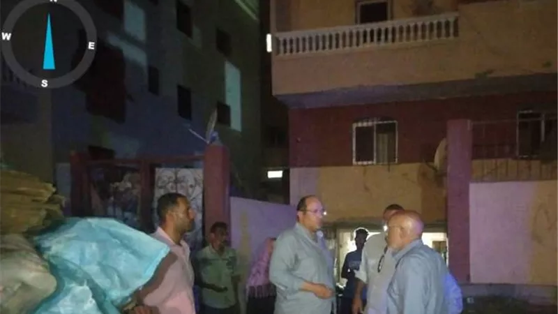 جهاز بدر يشن حملة ليلية على مقاولى المعدات والنباشين وتحرير 9محاضر صور