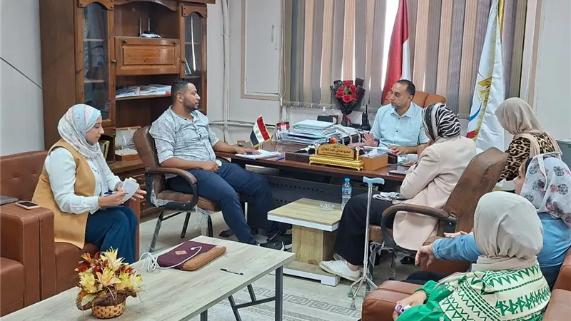 كيل صحة سيناءيترأس اجتماع لجنة اعتمادومراجعة اسماء الوحدات الصحية