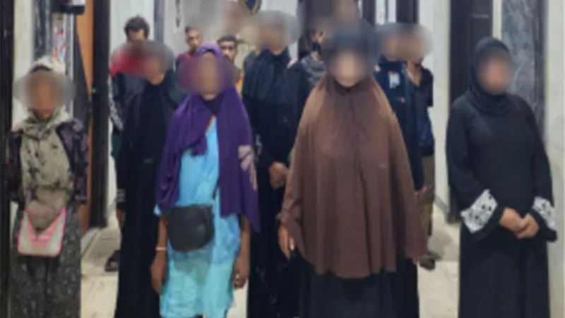 ليلة القبض على المتسولين بالقاهرة والجيزة.. صور
