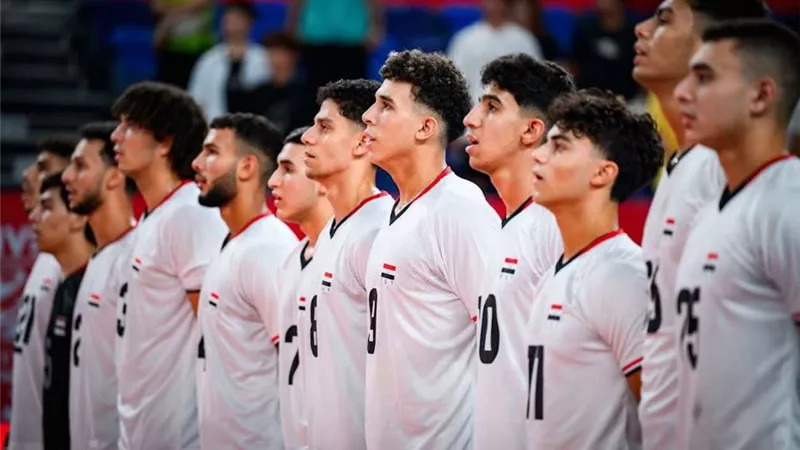 شباب الفراعنة يستهلون مشوارهم بمونديال الطائرة بالفوز على المغرب