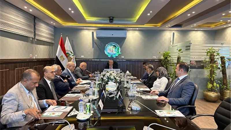 المنشاوي يستعرض إنجازات المشروعات التنموية خلال اخر ثلاث سنوات